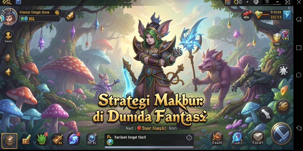 Screenshot gameplay 9SL menampilkan aksi strategi seru.