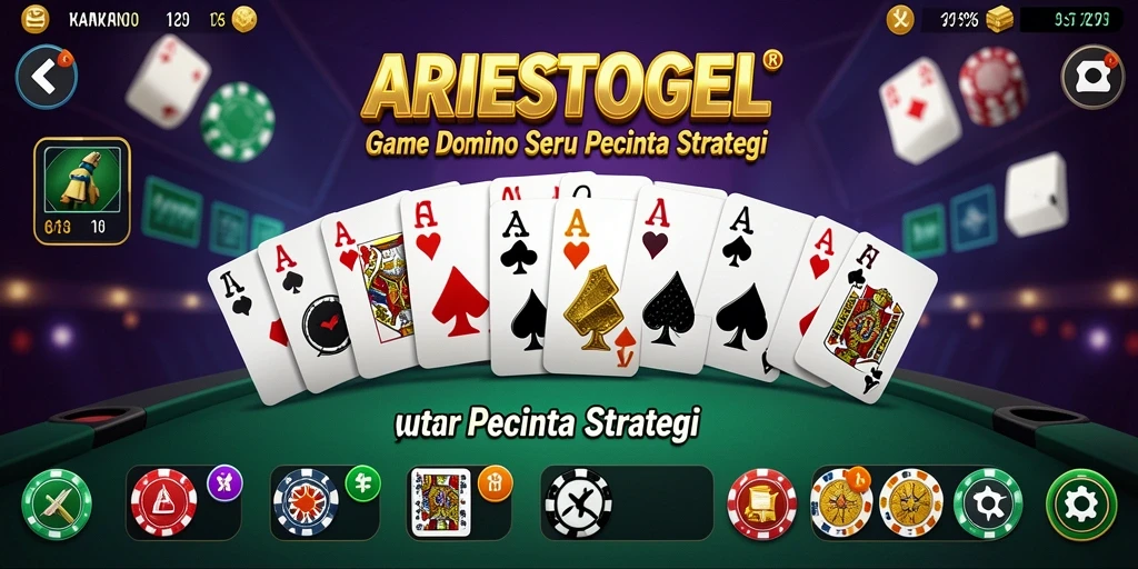 Tampilan gameplay menarik dari ARIESTOGEL yang penuh strategi.
