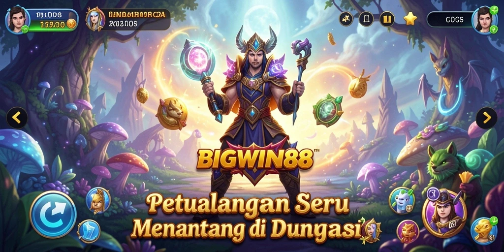 Tangkapan layar gameplay petualangan yang mendebarkan di BIGWIN88.