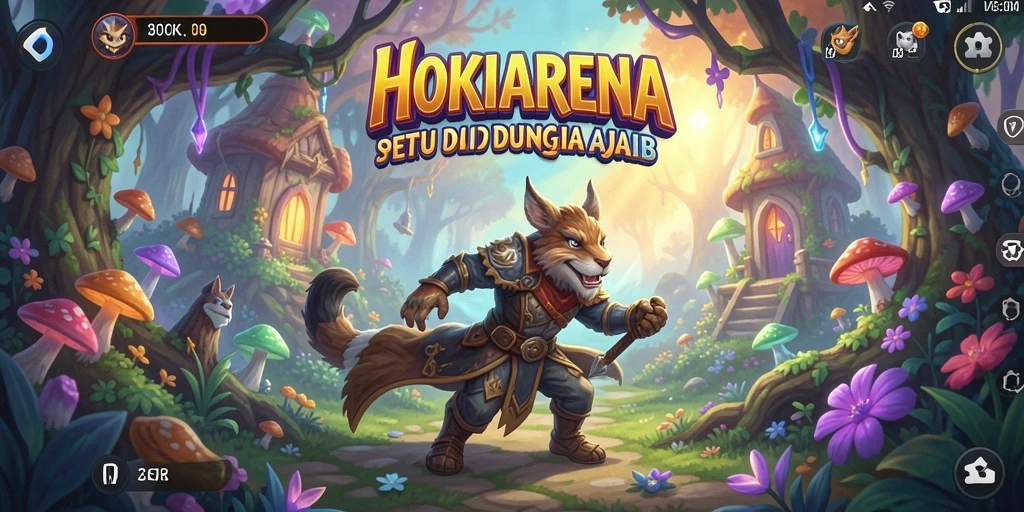 Tampilan gameplay HOKIARENA yang memukau dan penuh petualangan.