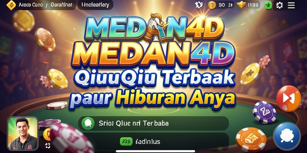 Tampilan gameplay QiuQiu seru di MEDAN4D.