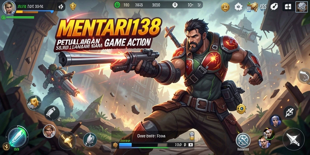 Tampilan gameplay seru di MENTARI138 dengan aksi yang cepat.